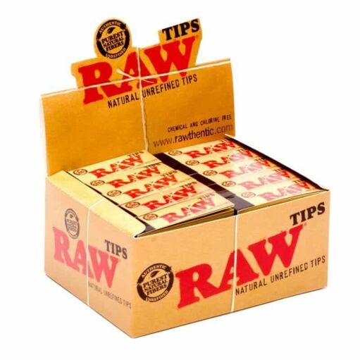 RAW Rolling Paper Tips - 1 pk - Display Box