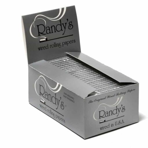 Randy's Wired Rolling Papers 1-1/4" - 1 Pk - Display Box