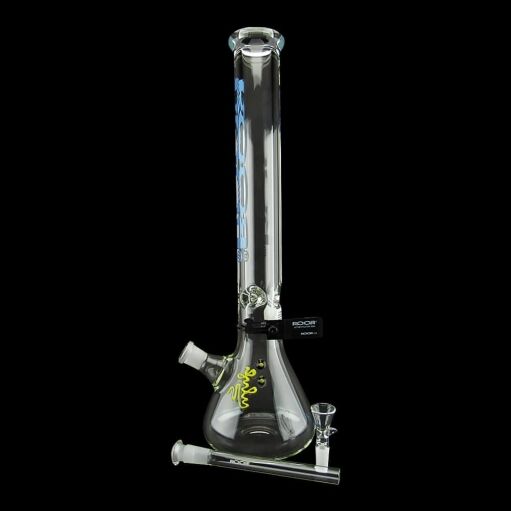 Roor Classic Beaker 18 Inch Bong 50mm X 9mm Too Blue 09