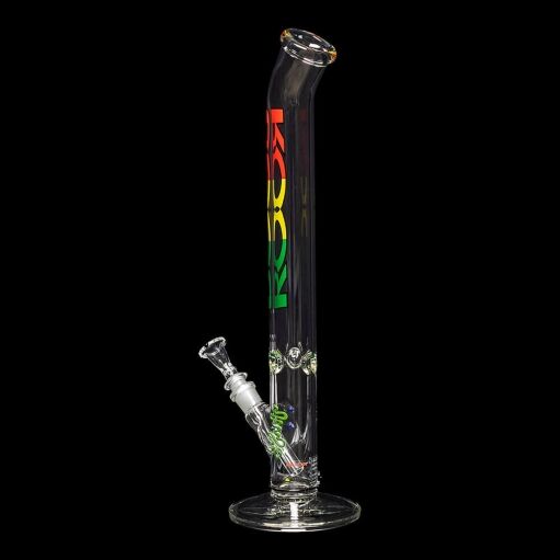 ROOR Classic 18" Straight Tube Bent Neck "Rasta" 02