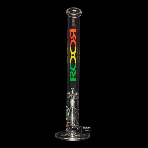 ROOR Classic 18" Straight Tube Bent Neck "Rasta" 03