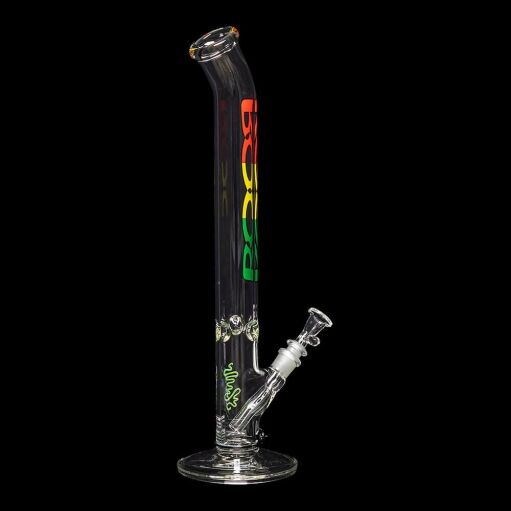 ROOR Classic 18" Straight Tube Bent Neck "Rasta" 04