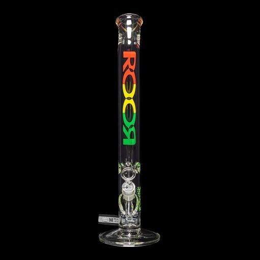 ROOR Classic 18" Straight Tube Bent Neck "Rasta" 07