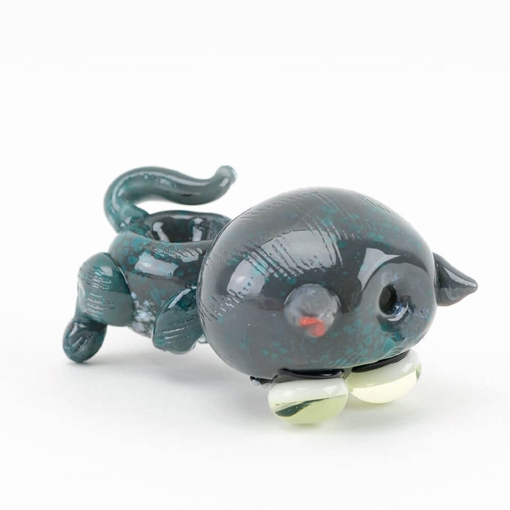 Empire Glassworks Galacticat / UV Reactive Hand Pipe 05