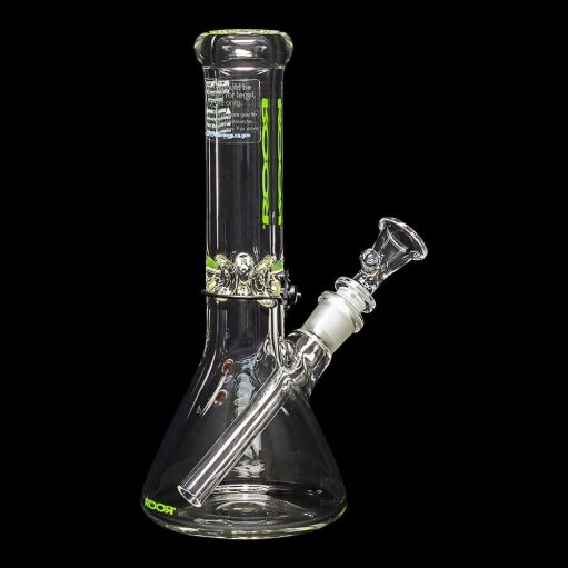 ROOR Mini 10" Beaker Water Pipe 40x7mm - Green - 04