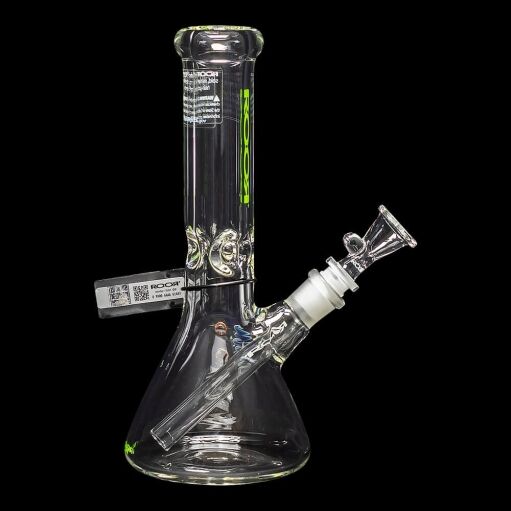 ROOR Mini 10" Beaker Water Pipe 40x7mm - Green - 05