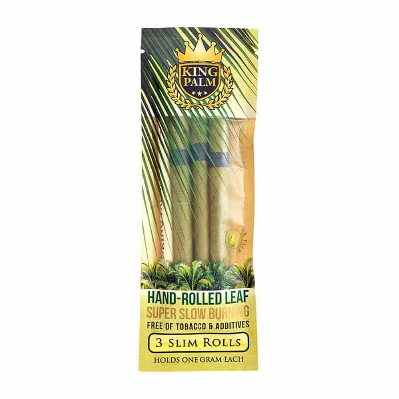King Palms Super Slow Burning Wraps Slim – 3 pc - Front