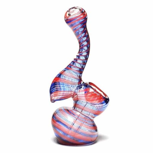Generic Label Candy Cane Bubbler 4.5" - Assorted Colors - 1 pc - 10