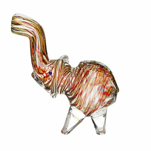 Generic Label Mini Elephant Hand Pipe 2.5" - Assorted Colors - 1 pc - 5