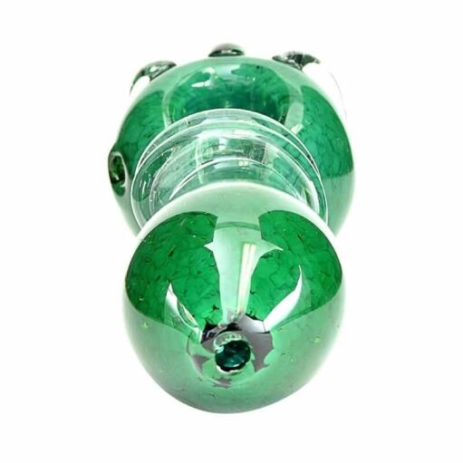 Generic Label Bear Claw Frit Hand Pipe 5″ – Assorted Colors - 5