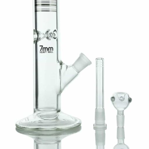 UPC 18" 5mm Heavy Wall Straight Tube Water Pipe / 3