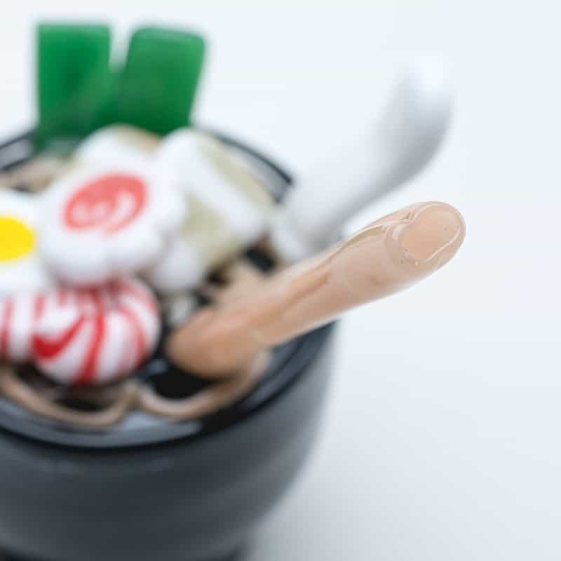 Empire Glassworks 6" Mini Rig Bowl of Noodles w/ Opal Bowl / 3