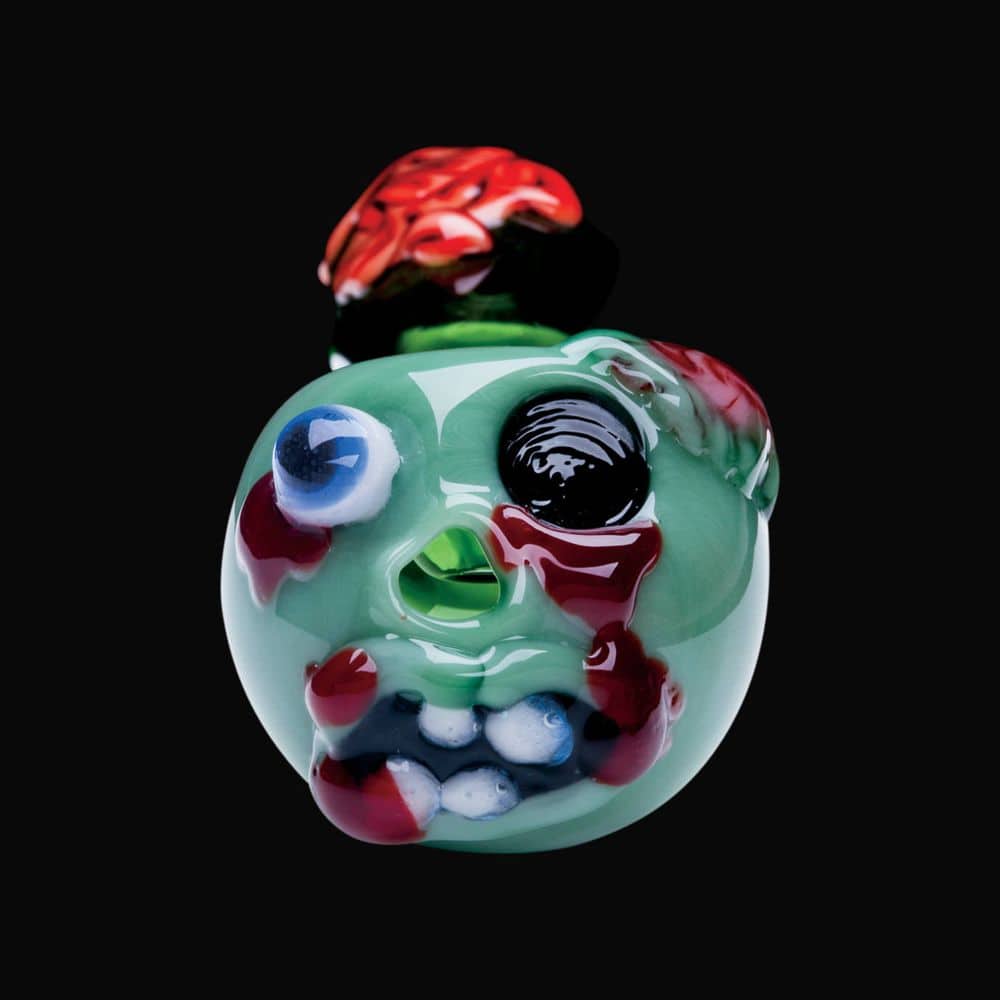 Chameleon Glass Zombie Glass Pipe