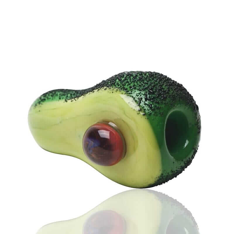 Empire Glassworks Small "Avocadope" Avocado Hand Pipe