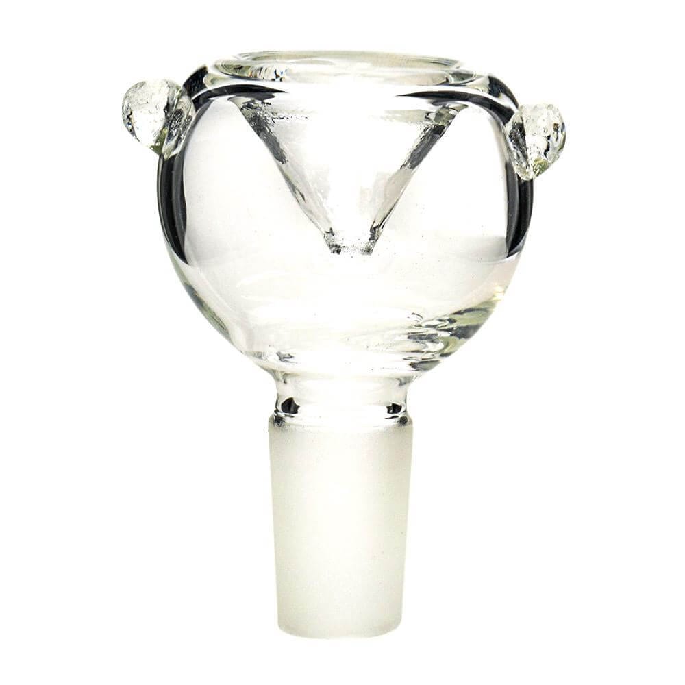 14mm Male Glass Bowl - Clear