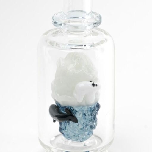 Empire Glassworks Avenge the Arctic Puffco Peak Attachment - 11