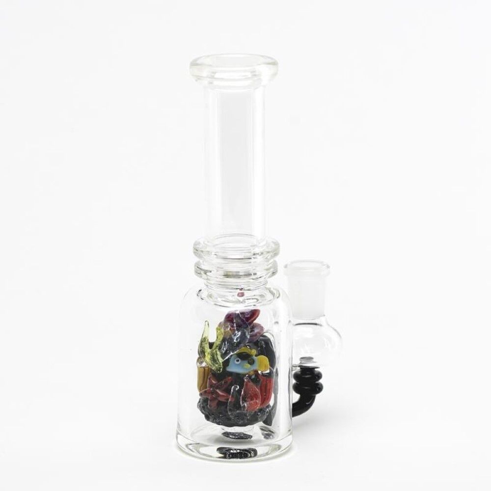 Empire Glassworks Save The Sea Mini Beaker Water Pipe - 2