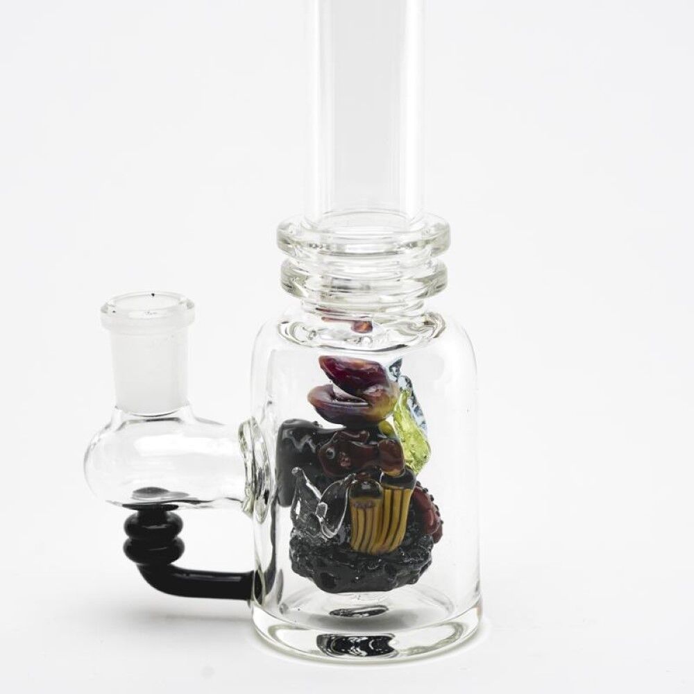 Empire Glassworks Save The Sea Mini Beaker Water Pipe - 4