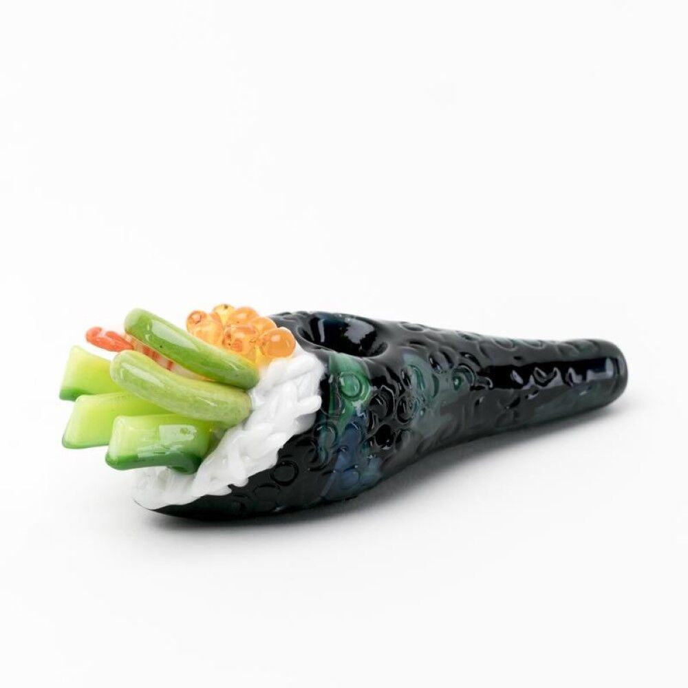 Empire Glassworks Shrimp Hand Roll Hand Pipe - 2