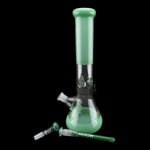 ROOR Custom Classic 14" Beaker Water Pipe 50mm x 5mm - Mint - 009