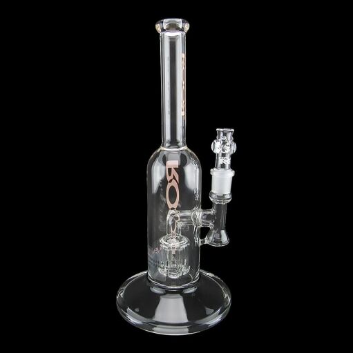 ROOR Tech 12" Fixed Stemless Barrel Bubbler - Orange - 005