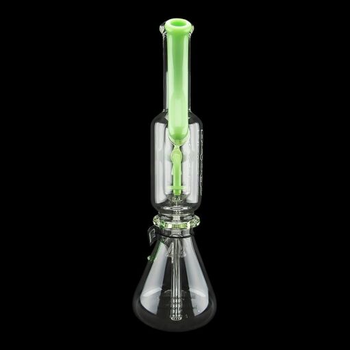 ROOR X Eleven30 2-in-1 16″ Beaker Water Pipe/Dab Rig – Mint Green - 003