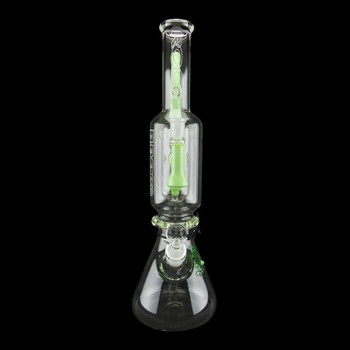 ROOR X Eleven30 2-in-1 16″ Beaker Water Pipe/Dab Rig – Mint Green - 007