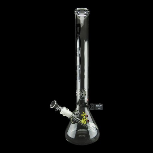 ROOR Classic Beaker 18" Bong 45mm x 5mm - Black 08