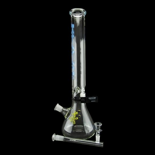 Roor Classic Beaker 18 Inch Bong 50mm X 9mm Too Blue 09