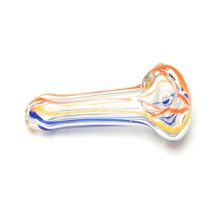 Swirl Spoon Mini Hand Pipe - 2-3" - 03