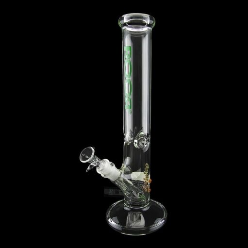 Roor Classic Straight Bong 14 inch 50mm x 7mm Green - 08