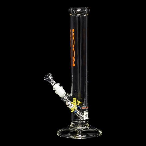 ROOR 14" Straight Tube Water Pipe - Orange - 02