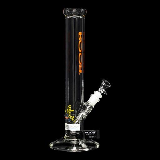 ROOR 14" Straight Tube Water Pipe - Orange - 04