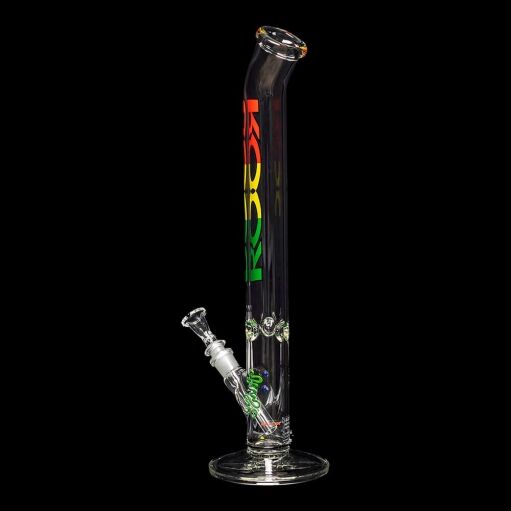 ROOR Classic 18" Straight Tube Bent Neck "Rasta" 02