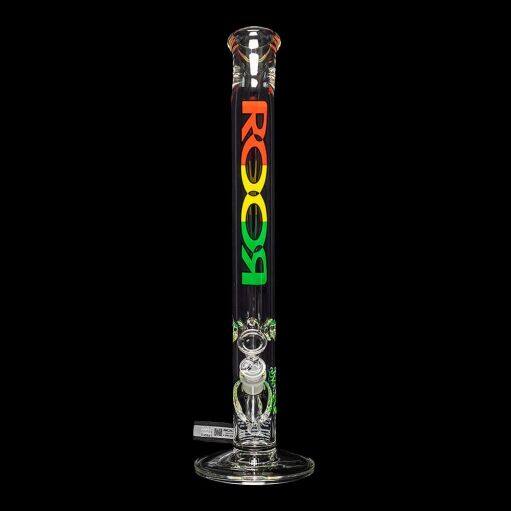 ROOR Classic 18" Straight Tube Bent Neck "Rasta" 07