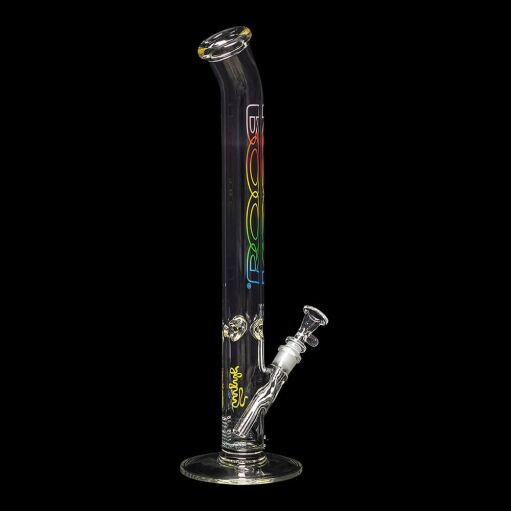 ROOR Classic 18" Straight Tube Bent Neck "Rasta Outline" 04