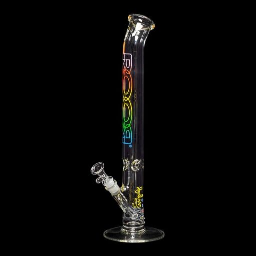 ROOR Classic 18" Straight Tube Bent Neck "Rasta Outline" 08
