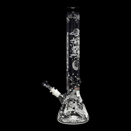 ROOR Custom Sandblasted 18" Water Pipe - Alien O.G. Strain - 01