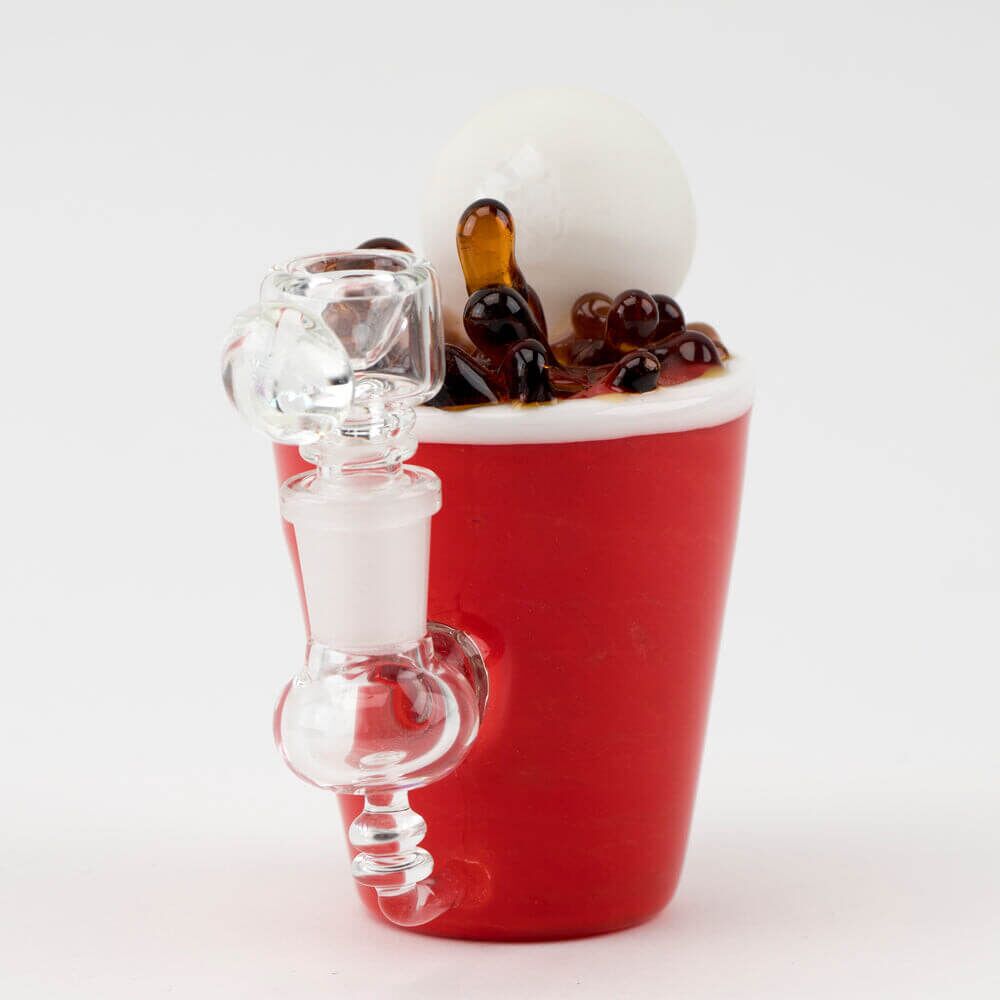 Empire Glassworks Beer Pong Mini Water Pipe 03