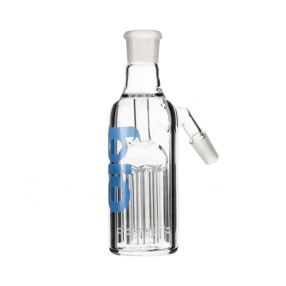 BIO GLASS 6" 6-Arm Tree Percolator Ash Catcher 45° - 19mm/14mm 01
