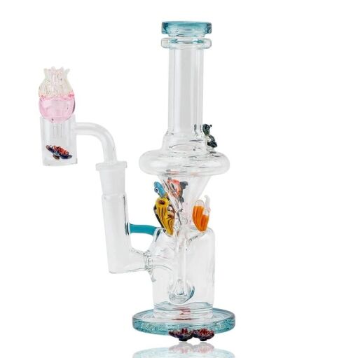Empire Glassworks Mini Recycler Rig East Australian Current - 01