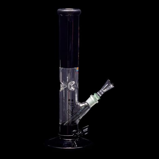 ROOR Custom Classic 14" Straight Water Pipe 50mm x 5mm - Black - 05