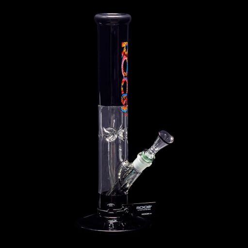 ROOR Custom Classic 14" Straight Water Pipe 50mm x 5mm - Black - 06