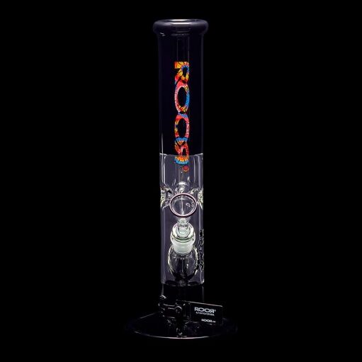 ROOR Custom Classic 14" Straight Water Pipe 50mm x 5mm - Black - 07