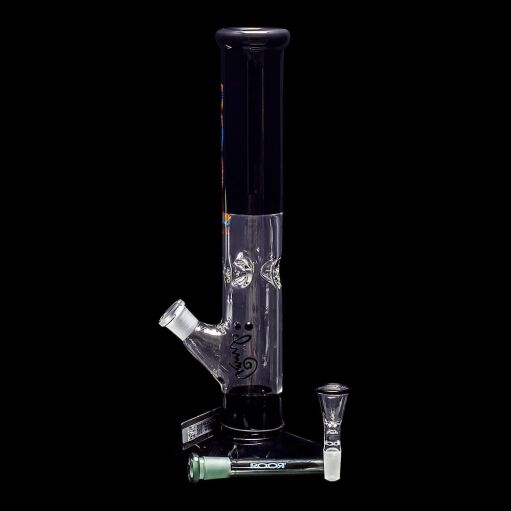 ROOR Custom Classic 14" Straight Water Pipe 50mm x 5mm - Black - 09