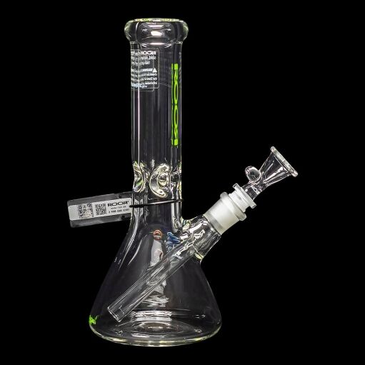 ROOR Mini 10" Beaker Water Pipe 40x7mm - Green - 05