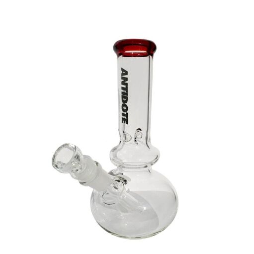 Antidote 8" Chug Water Pipe - Red