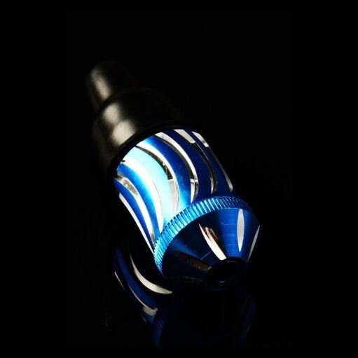 Small Sneak-A-Toke Metal Hand Pipe - Blue