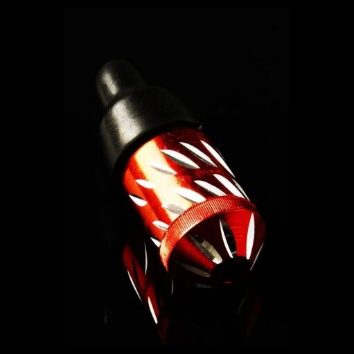 Small Sneak-A-Toke Metal Hand Pipe - Red