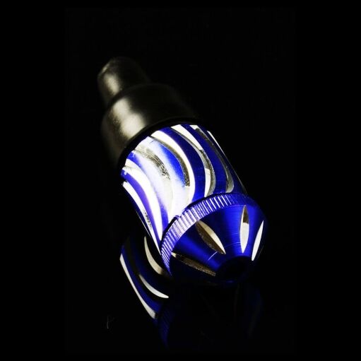 Small Sneak-A-Toke Metal Hand Pipe - Deep Blue